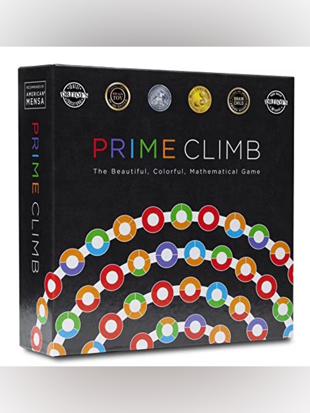 Prime Climb Strategy Board Game by -Multicolor